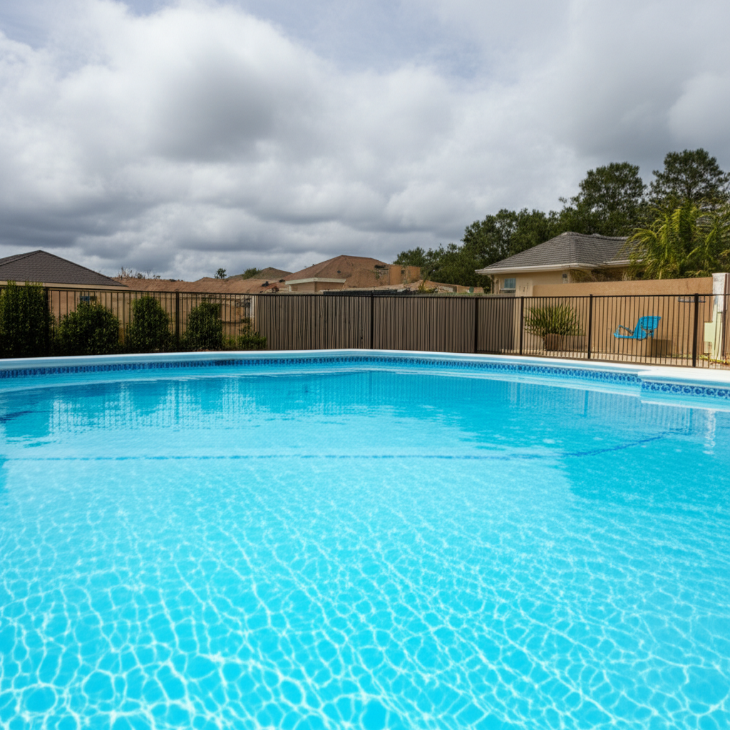 – Generate a high-quality, relevant image prompt for: Cloudy Water? Unlock Stunning Clarity with Poo