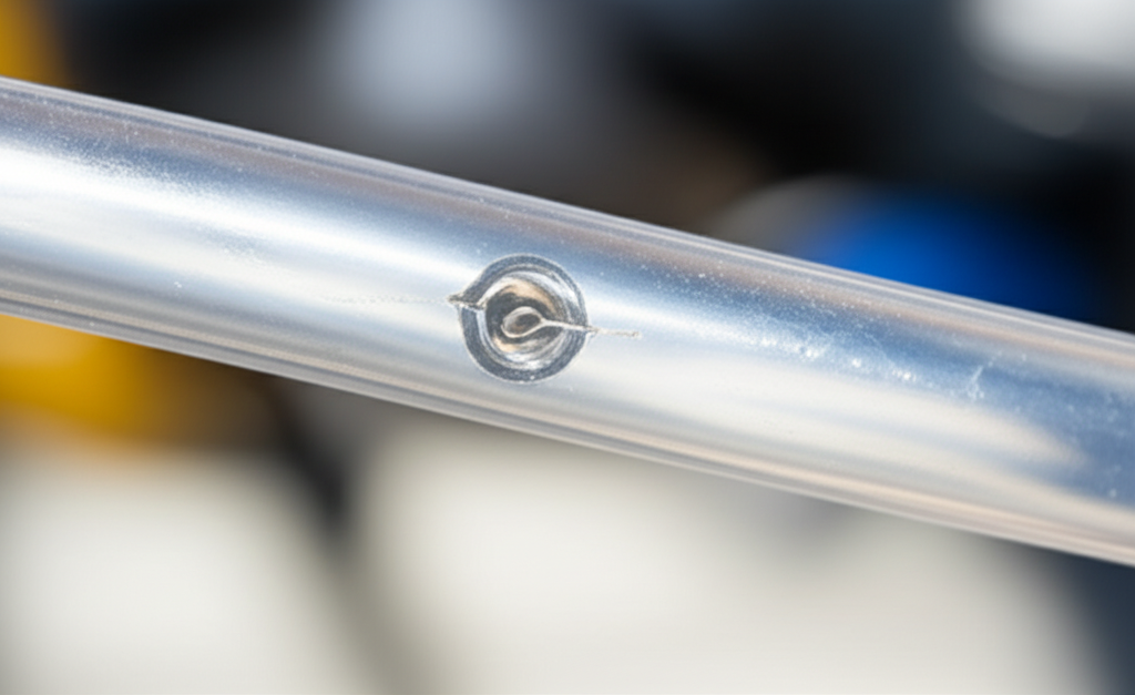 – Generate a high-quality, relevant image prompt for: Air Leak in Suction Line: Crucial Fix Solved!