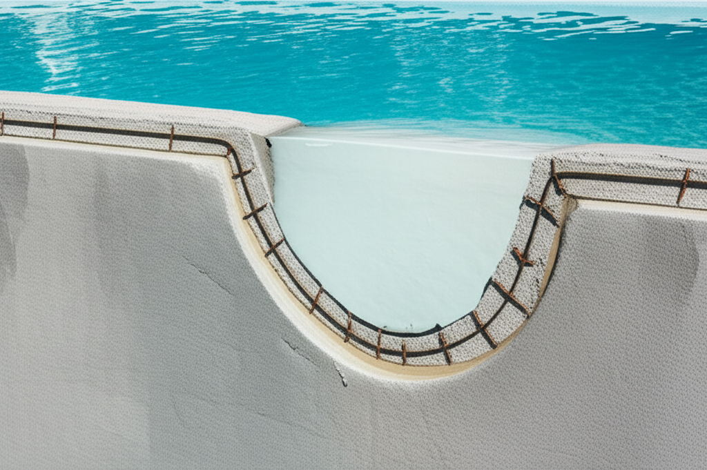– Generate a high-quality, relevant image prompt for: Pool Plaster Delamination: Expert Guide to Avo