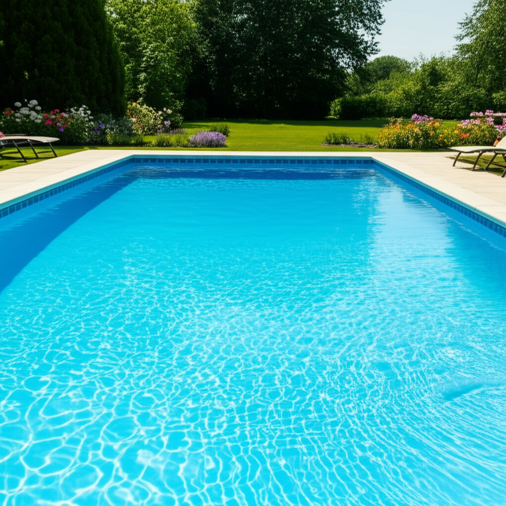 – Generate a high-quality, relevant image prompt for: Pool Care: Ultimate Effortless Maintenance–