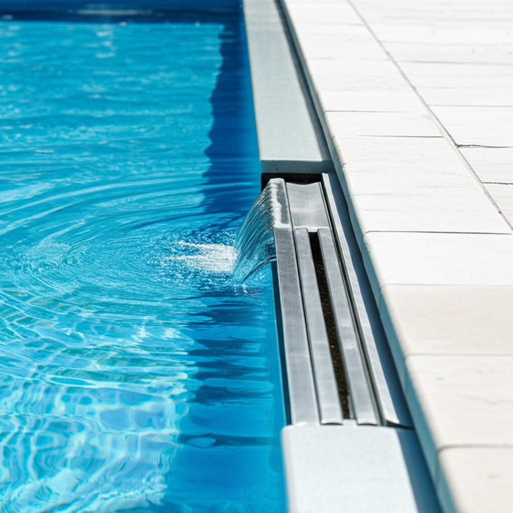 – Generate a high-quality, relevant image prompt for: Skimmer Weir: Stunning Gate Function Made Easy