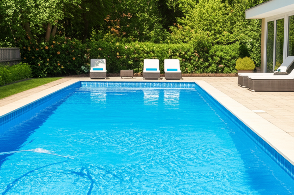 – Generate a high-quality, relevant image prompt for: Pool Pump Schedule: Essential Guide for Perfec