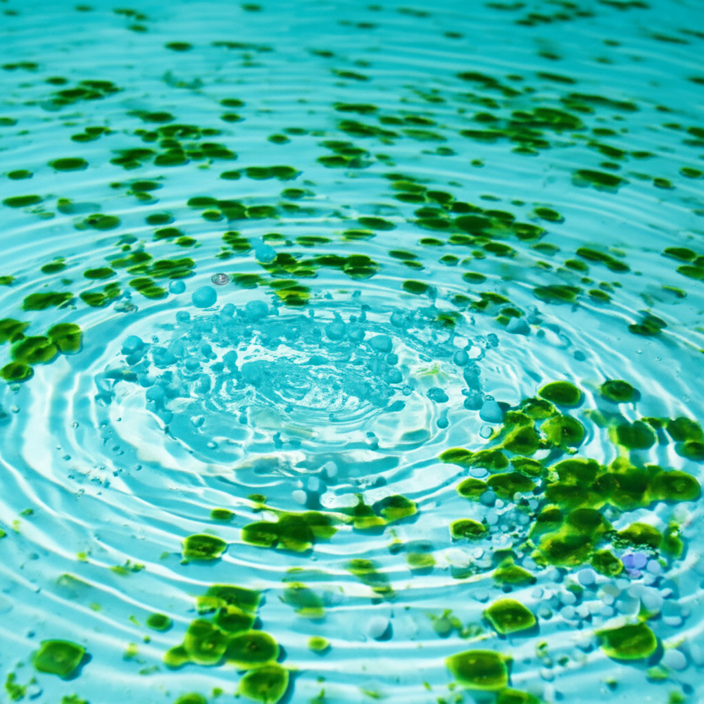 – Generate a high-quality, relevant image prompt for: Borate Treatment: Ultimate Algae Prevention–