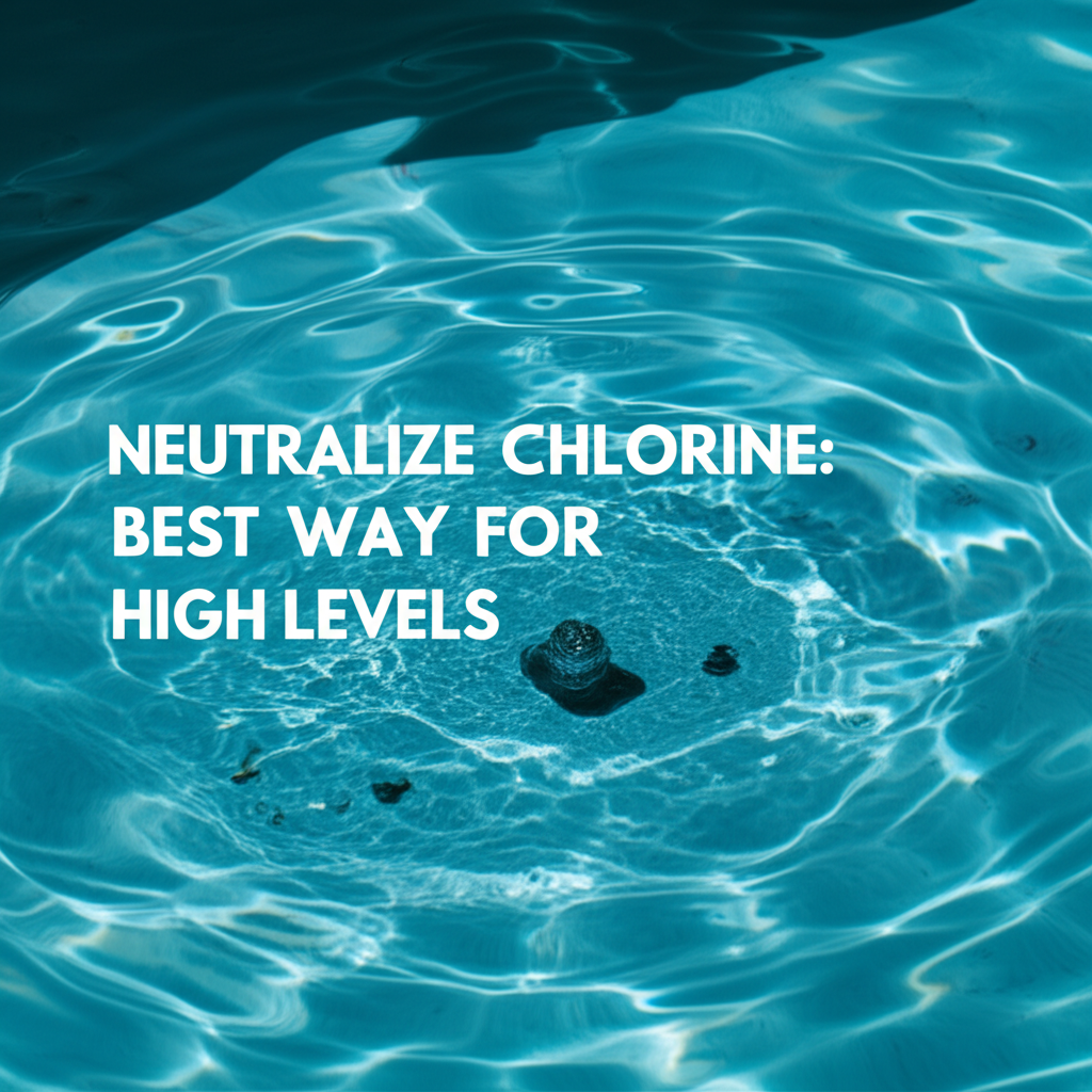– Generate a high-quality, relevant image prompt for: Neutralize Chlorine: Best Way for High Levels