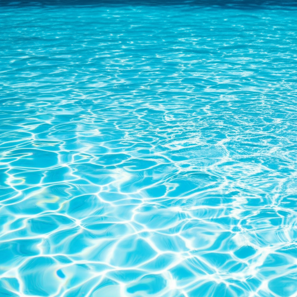 – Generate a high-quality, relevant image prompt for: Pool Enzymes: Ultimate Solution for Crystal-Cl