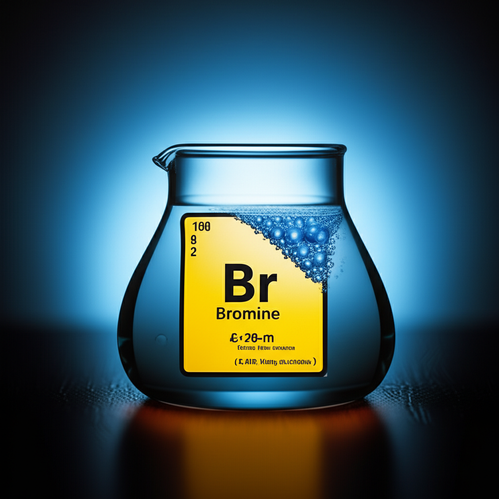 – Generate a high-quality, relevant image prompt for: Bromine Sanitizer: Your Best Chlorine Alternat