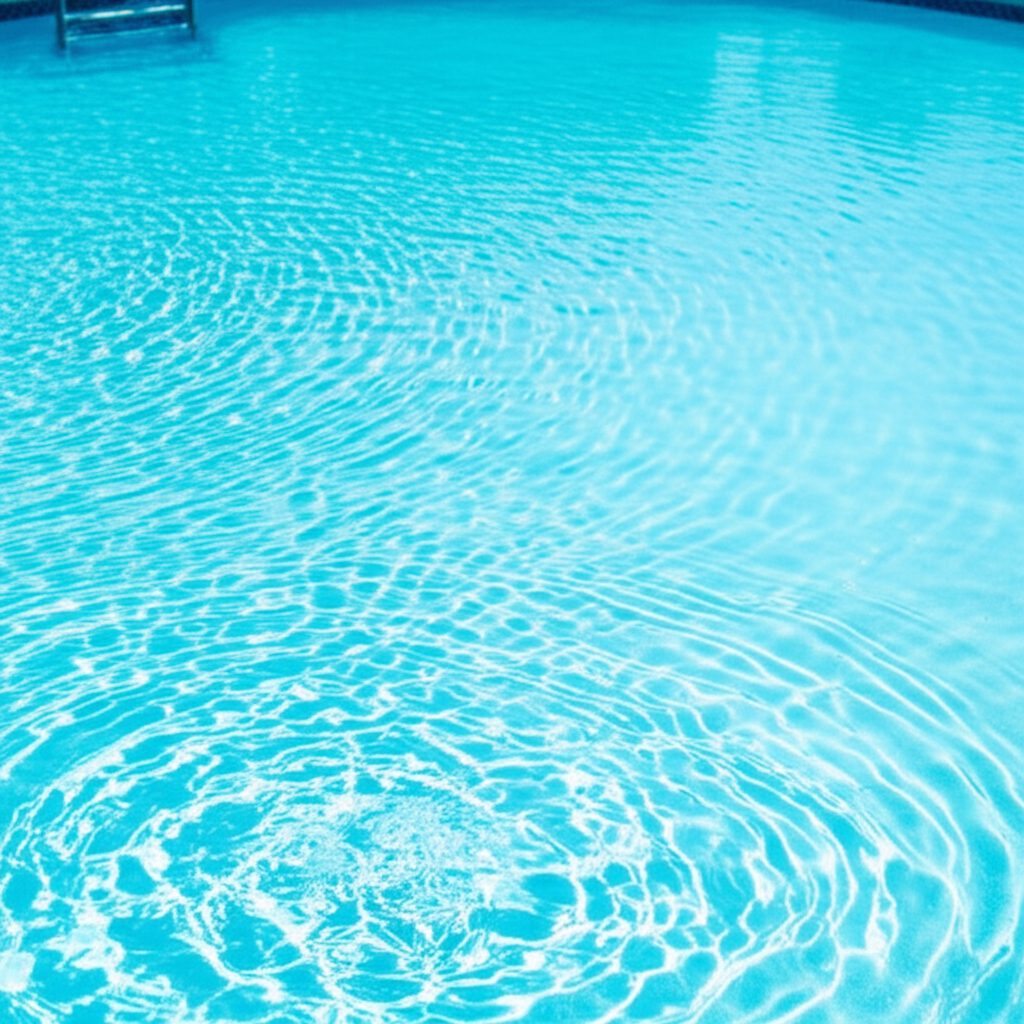 – Generate a high-quality, relevant image prompt for: pH Increaser: Stunning & Effortless Pool Tips