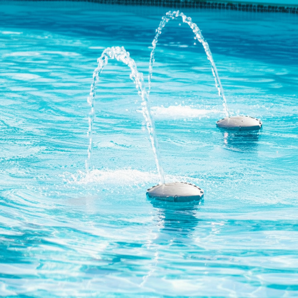 – Generate a high-quality, relevant image prompt for: Return Jets: Ultimate Effortless Water Circula