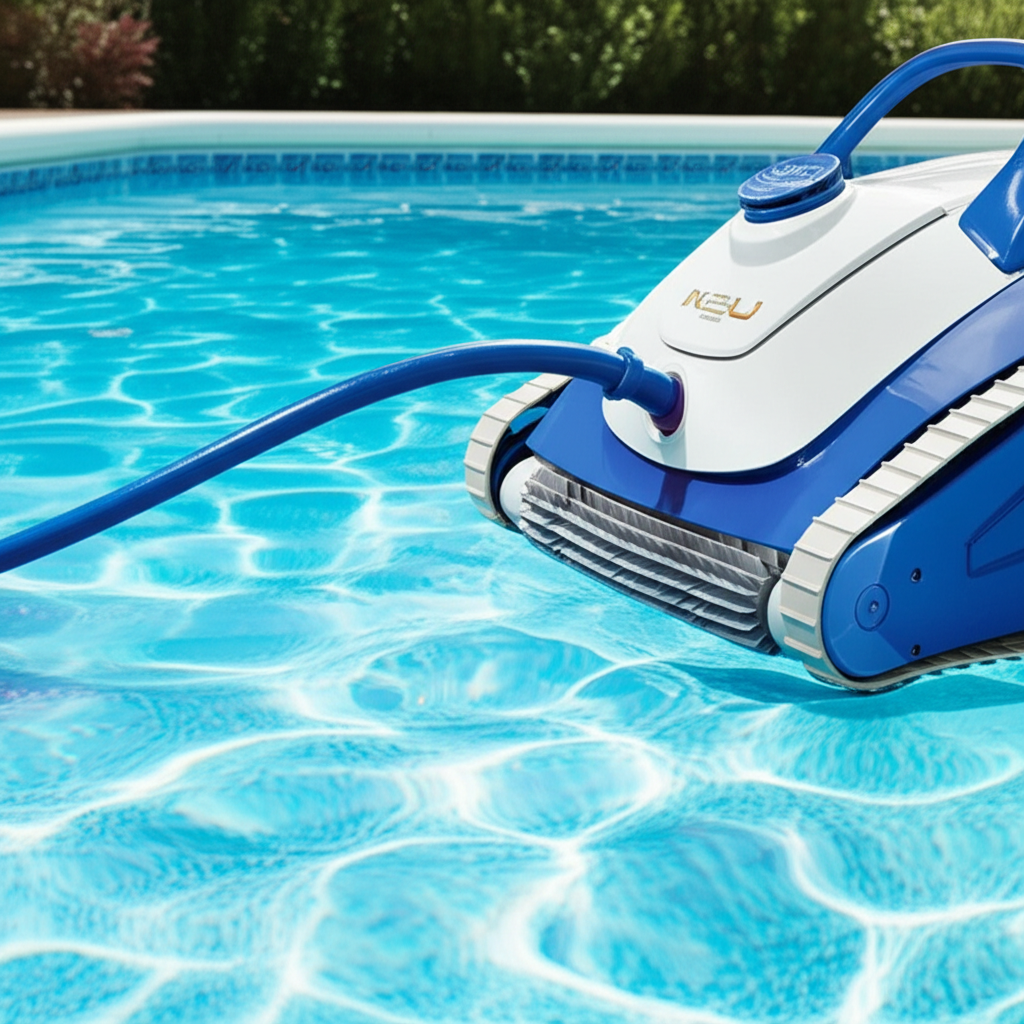 – Generate a high-quality, relevant image prompt for: Suction-Side Cleaner: Flawless, Effortless Poo