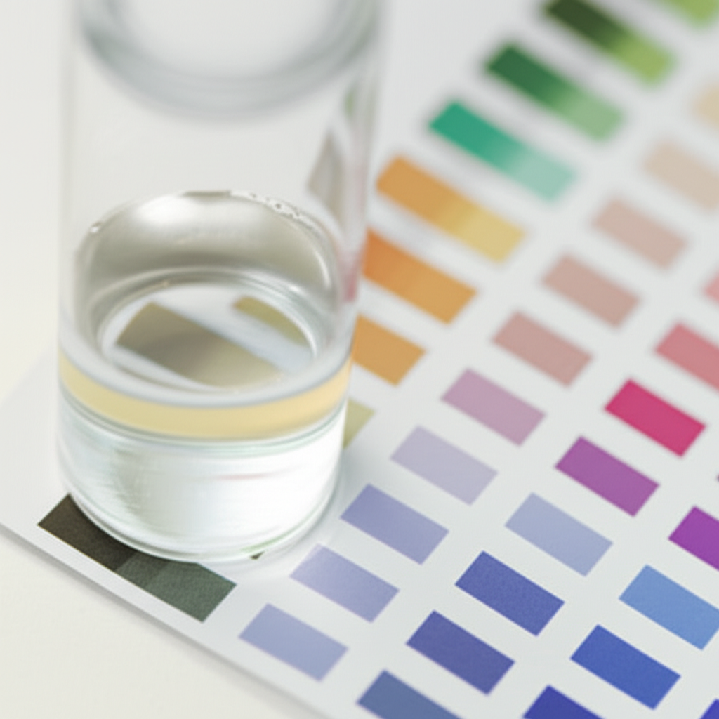 – Generate a high-quality, relevant image prompt for: Water Testing Guide: Essential Easy Color Matc