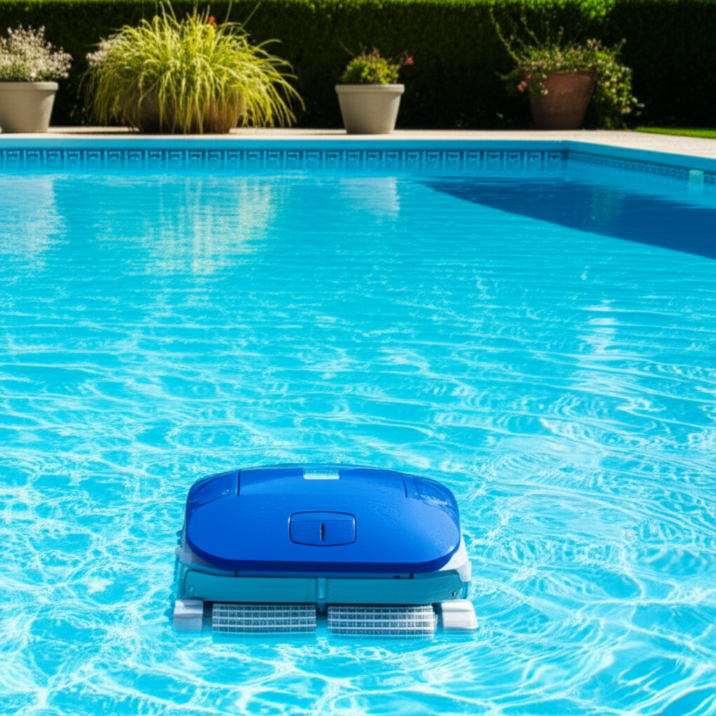 &ndash; Generate a high-quality, relevant image prompt for: Daily Pool Care: Your Ultimate, Effortless Sch