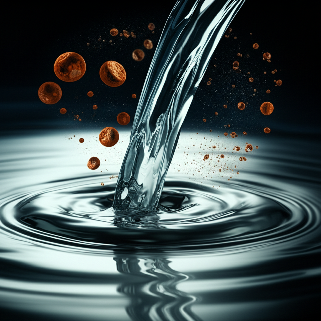 – Generate a high-quality, relevant image prompt for: Metal Sequestrant: Ultimate Stain Prevention