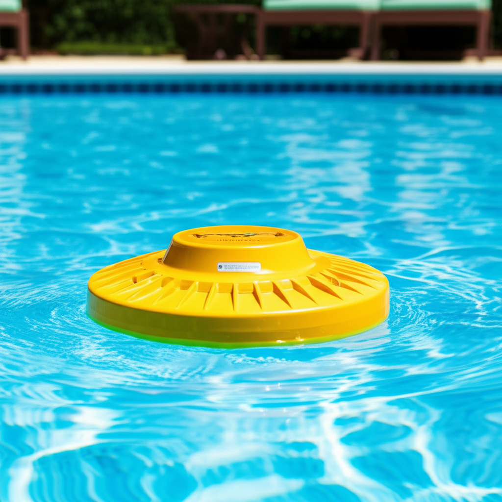 &ndash; Generate a high-quality, relevant image prompt for: Pool Safety Alarm: Essential, Reliable Protect