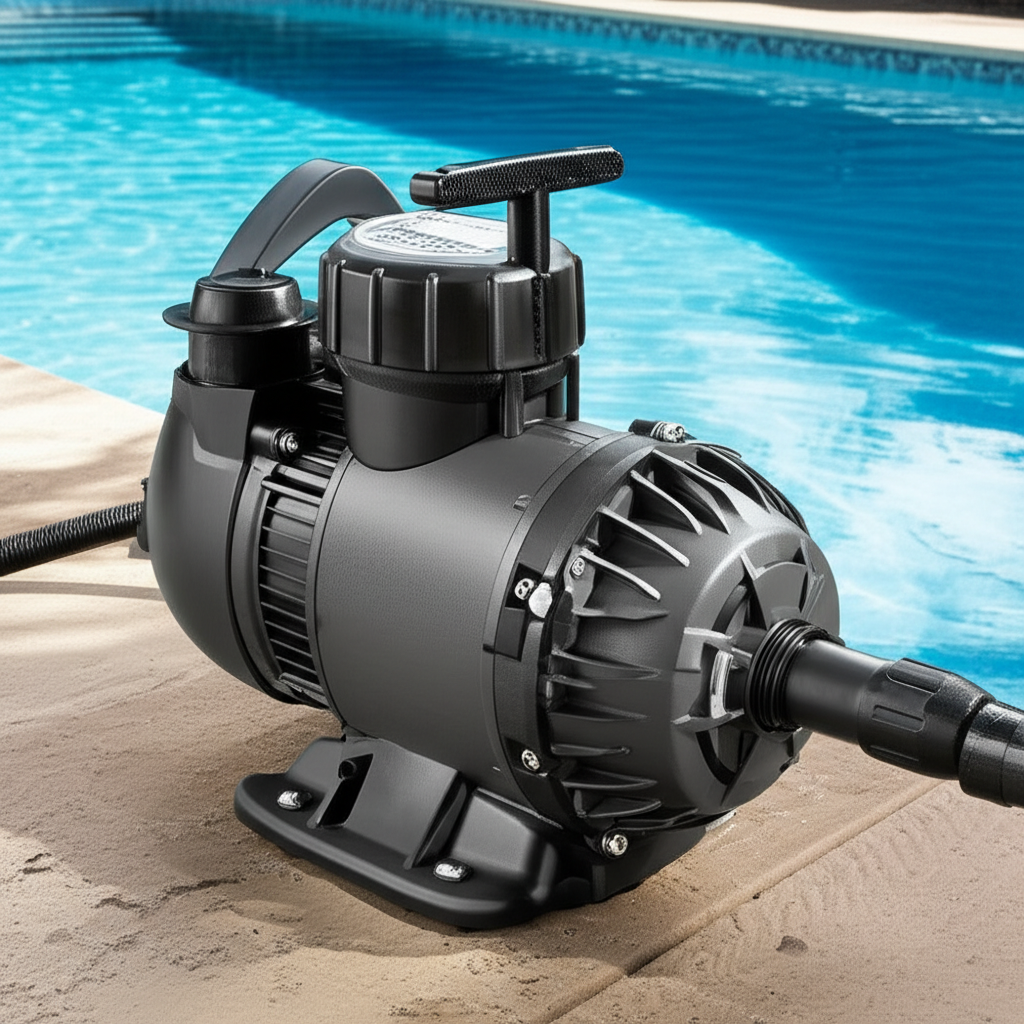 – Generate a high-quality, relevant image prompt for: Booster Pump for Cleaner: Ultimate, Effortless