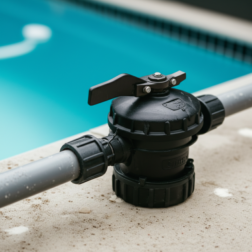 &ndash; Generate a high-quality, relevant image prompt for: Check Valve: Prevent Pool Problems, Must-Have