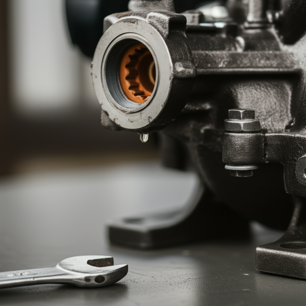 – Generate a high-quality, relevant image prompt for: Leaking Pump? Quick Fix: Ultimate Seal Replace