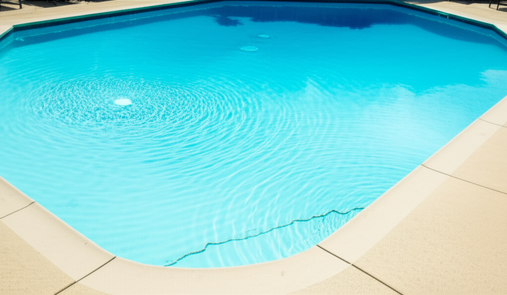 &ndash; Generate a high-quality, relevant image prompt for: Pool Water Loss: Ultimate Leak vs. Evaporation