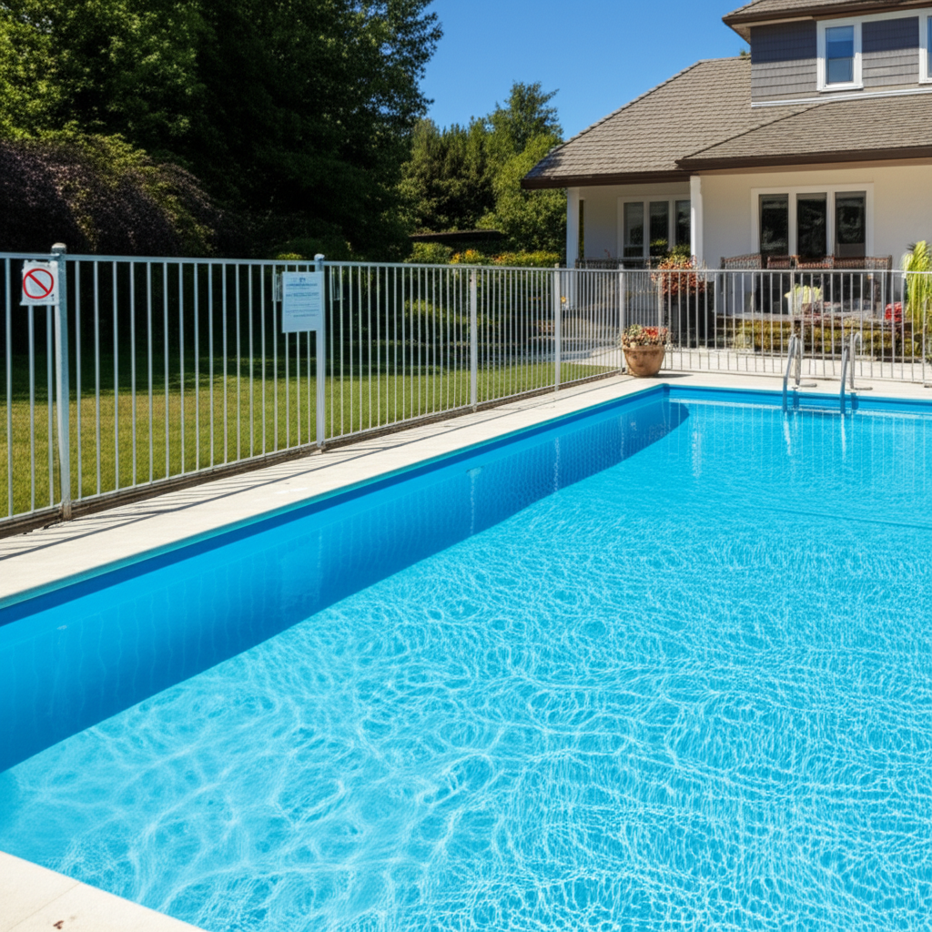 &ndash; Generate a high-quality, relevant image prompt for: Homeowners Insurance: Essential Pool Liability